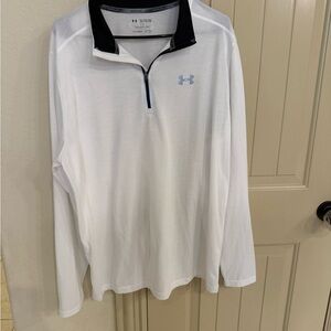 Under Armour White Performance Sweatshirt XXL